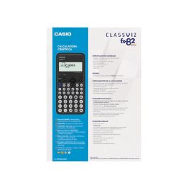 Casio Calculadora Cientifica Negra 15 Y 10+2 Dígitos 293 Funciones Y 9 Memorias Fx-82Spcw