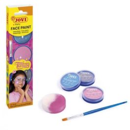 Jovi Maquillaje Crema Facial Estuche 3 Botes 8ml Blanco, Rojo, Azul Claro + Esponja y Pincel para Niños Fantasy Precio: 6.50000021. SKU: B1G7EC647R
