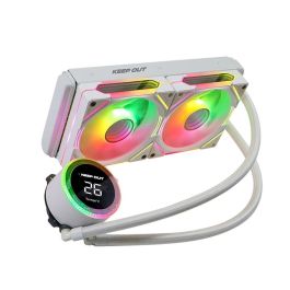 Keep Out Kit de Refrigeración Líquida XWC-240W PRO, Radiador 240mm, ARGB, Compatible con Intel LGA1700/1200 y AMD AM5/AM4 Precio: 86.94999984. SKU: B1C8886QKE