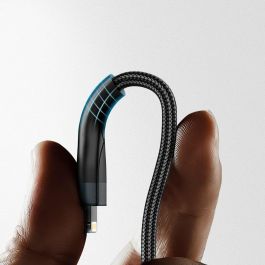 4smarts Cable de Carga Múltiple USB-C/A 4in2 1.2m Negro