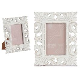 Giftdecor Portafoto Calado de Madera Blanco para foto 10x15 cm, marco 18.5x23 cm (12 Unidades) Precio: 35.58999983. SKU: B17DAZJBVK