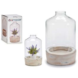 Invernadero Cristal Base Piedra Gr Giftdecor 18X29CM (4 Unidades) Precio: 41.50000041. SKU: B1F323N8NN