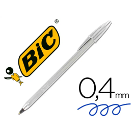 Bic Bolígrafo Cristal Celebration Plata Tinta Negra Unidad Punta Media 1 mm Precio: 34.68999941. SKU: S8401567