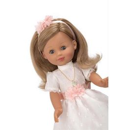 Muñeca comunión rubia (cuerpo y piernas soplado, cabeza y brazos vinyl) 42cm Muñeca comunión rubia (cuerpo y piernas soplado, cabeza y brazos vinyl) 42cm