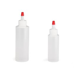 TABLECRAFT - H110204/6 - Pack de 6 unidades - Juego de 2 botellas para decorar 60/118 ml - 3,8 x 3,8 x 14,6 cm - Blanco translúcido Precio: 32.49999984. SKU: B1AAMT37YW
