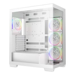 DeepCool CG580 4F V2 Caja Midi Tower Blanco con Iluminación para PC Gamer