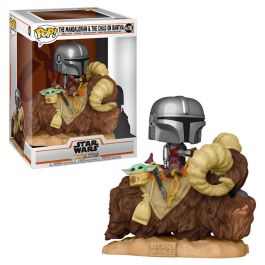 FUNKO Figura POP Star Wars The Mandalorian Mando en Bantha con Niño en Bolsa Precio: 34.50000037. SKU: B1CZW4NARV