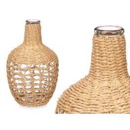 Botella de Cristal con Esparto 30 cm - Giftdecor (4 Unidades) Botella de Cristal con Esparto 30 cm - Giftdecor (4 Unidades)