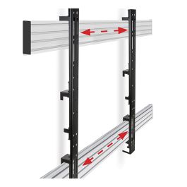 Soporte de Mesa para Pantalla B-Tech BT8390-VESA800F/B V2 42"