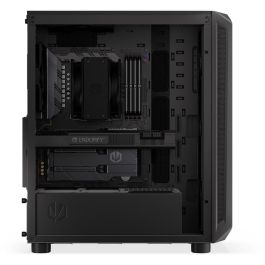 ENDORFY EY2A010 ARX 500 Air TG Black - Caja PC Midi Tower Gaming con Panel y Ventana Lateral de Vidrio Templado