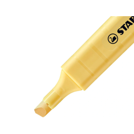 Stabilo Swing Cool Marcador Fluorescente Pastel Amarillo Caja 10 Ud