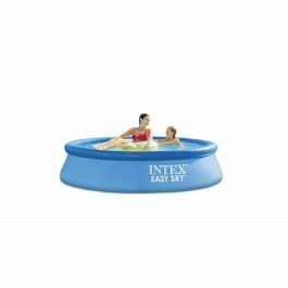 Intex Piscina Hinchable Redonda Easy Set 244x61 cm con Capacidad 1942 Litros para +6 Años