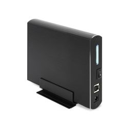 TOOQ TQE-3531B Caja Externa Disco Duro 3.5'' SATA USB 3.1 Gen 1 Aluminio Negra