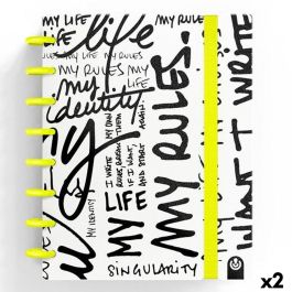 Cuaderno de Notas Carchivo INGENIOX EDIT MY LIFE Amarillo A5 80 Hojas (2 Unidades) Precio: 21.49999995. SKU: B1J78G82V8
