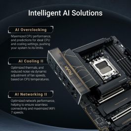 ASUS X870E-Creator WiFi Placa Base AMD X870E Socket AM5 DDR5 ATX Wi-Fi 7 Bluetooth 5.4 para PC