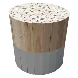 Taburete Madera Gris Home Deco Factory Precio: 30.50000052. SKU: B1ATCQSRDK