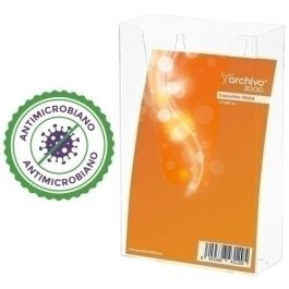Expositor Mural Archivo 2000 Premium Antimicrobiano Sanitized 1/3 De A4 Vertical Cristal Precio: 4.88999962. SKU: B1BY8NPZGK