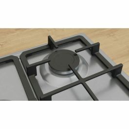 Bosch PGQ7B5K90 Placa de Gas Serie 4 de 5 Fuegos en Acero Inoxidable - 52 x 75 x 4,5 cm