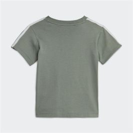 Conjunto Deportivo para Bebé Adidas 3 Stripes Sport Azul 37,5