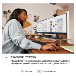 HP Monitor Series 3 PRO 324PF / 23,8" / FHD / VGA-HDMI-DisplayPort
