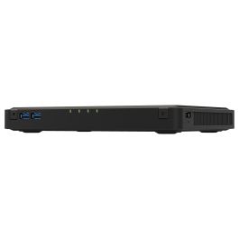 Qnap TBS-464 - Servidor NAS de 4 bahías sin discos, Intel Celeron Quad-Core, 8 GB RAM DDR4, 2 puertos 2.5GbE, 4 ranuras M.2, QTS 5.0