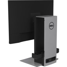 Dell Soporte All-in-One OSS21 para monitores de 19-27 pulgadas, Ajuste de Altura, Inclinación y Giro, Plata