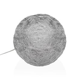 Bola de Navidad Versa Seda Hierro Ø 20 cm Bola de Navidad Versa Seda Hierro Ø 20 cm
