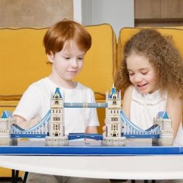 Explora EXP3301045402017 Puzzle 3D Tower Bridge - Juego de Construcción - 120 Piezas - Para Niños +8 Años