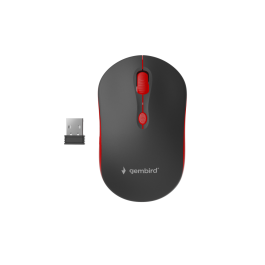 Ratón Inalámbrico GEMBIRD MUSW-4B-03-R Negro/Rojo (1 unidad) Precio: 7.69000012. SKU: S5616896
