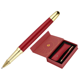 Belius Bolígrafo y Estuche Soirée Art Deco Granate y Dorado Tinta Azul Caja de Diseño Precio: 26.94999967. SKU: B1HRDKMMTN