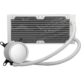 Asus Sistema de Refrigeración Líquida para CPU ROG Ryuo III 240 ARGB WHT, OLED de Color, Aura Sync RGB, Ventiladores de Radiador ROG de 240 mm - 90RC00J2-M0UAY0