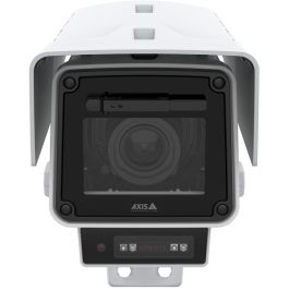 Axis Q1656-LE Cámara IP Box Exterior 4MP Varifocal 3.9-10mm IR50 WDR IK10 IP66/IP67 con DLPU, Limpiaparabrisas y Control Temp Ártico