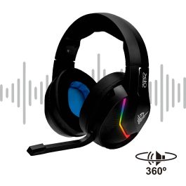 Auriculares con Micrófono Phoenix X-IO RGB Negro