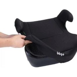 BBGO BBG8437027499012 Silla elevadora de coche Dreamcruise I-SIZE 125-150 cm ISOFIX para 6-12 años Negro, Funda extraíble y lavable