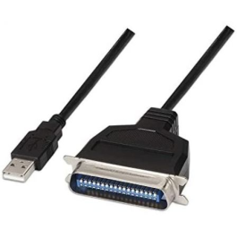 Cable Conversor impresora Nanocable 10.03.0001/ USB Macho - CN36 Macho/ 1.5m/ Negro Cable Conversor impresora Nanocable 10.03.0001/ USB Macho - CN36 Macho/ 1.5m/ Negro