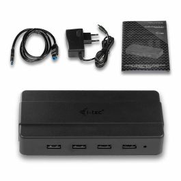 Hub USB i-Tec U3HUB445 Negro