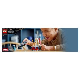 LEGO Marvel Avengers Sala del Trono del Rey Namor, Juego de Construcción, 355 Piezas, 7+ Años