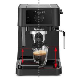 Delonghi DEL8004399334571 Cafetera expreso Stilosa EC230.BK 1100 W con Boquilla de vapor, Negra