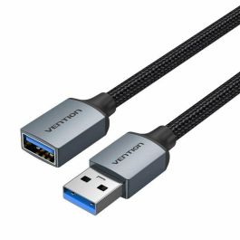 Cable Alargador USB 3.0 Vention CBLHF/ USB Macho - USB Hembra/ 5Gbps/ 1m/ Gris Precio: 5.50000055. SKU: B1ADZZ3Q78