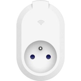 Link2Home GAO Enchufe inteligente Wi-Fi para smartphone. Control por app, Google Home y Alexa. Temporizador, ahorro energía, 230V 16A 3680W, Blanco