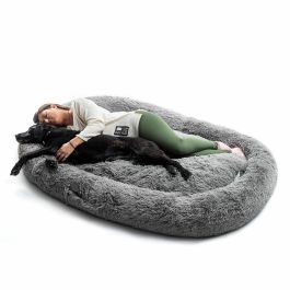 InnovaGood® Cama para perro Cloft, cama perro grande, tejido de poliéster, cama perros medianos antiestrés, Máxima relajación y