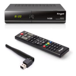 Receptor Satélite Engel RS8100Y HD PVR Negro