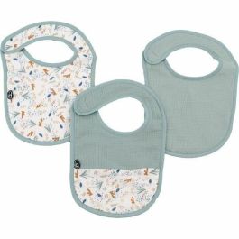 Domiva DOM3700948338568 Pack de 3 Baberos Gasa de Algodón 0-6 Meses Celadón Precio: 24.50000014. SKU: B17M3N3B9A
