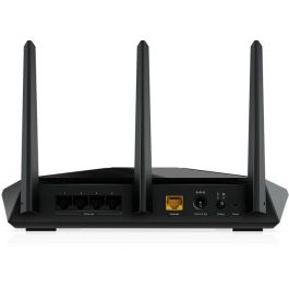 NETGEAR RAX30 Router WiFi 6 AX2400 Doble Banda (2.4/5GHz) 5-Stream, Gigabit Ethernet, Negro, de Sobremesa