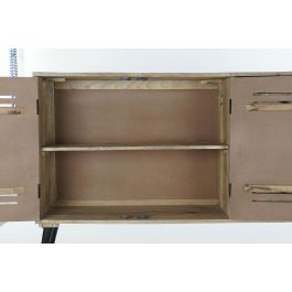 DKD Home Decor Estanteria Marron Oscuro Negro 40 x 180 x 100 cm