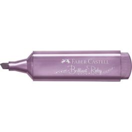 Marcador Fluor Faber-Castell Textliner 1546 Metalico Rubi 10 unidades Precio: 12.50000059. SKU: S8421723