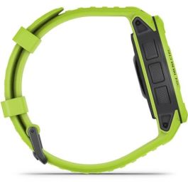 Garmin INSTINCT 2 Solar 45mm - Reloj GPS multideporte, carga solar, pulsioxímetro, lima