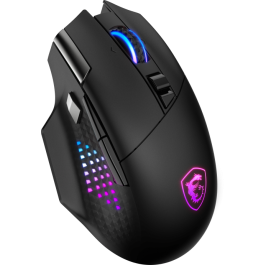 MSI S12-4301370-CLA Ratón Gaming Versa Pro Inalámbrico Óptico 26000 ppp 15 Botones Negro con Mouse Dock Pro MSI S12-4301370-CLA Ratón Gaming Versa Pro Inalámbrico Óptico 26000 ppp 15 Botones Negro con Mouse Dock Pro