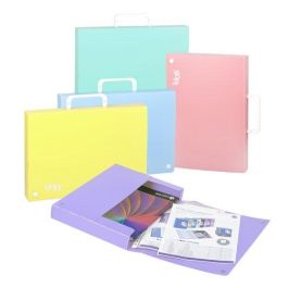 Cartera Maletin Con Asa Carchivo Soft Pp 4 Cms Surtido (5 Col.) (Set de 10) Precio: 96.95000007. SKU: B15TEZ6S6C