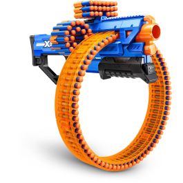 Zuru ZUR1714432311023 XSHOT Insanity Mad Mega Barrel - Blaster Giratorio con Cañón de 72 Dardos y Alcance de 27 Metros